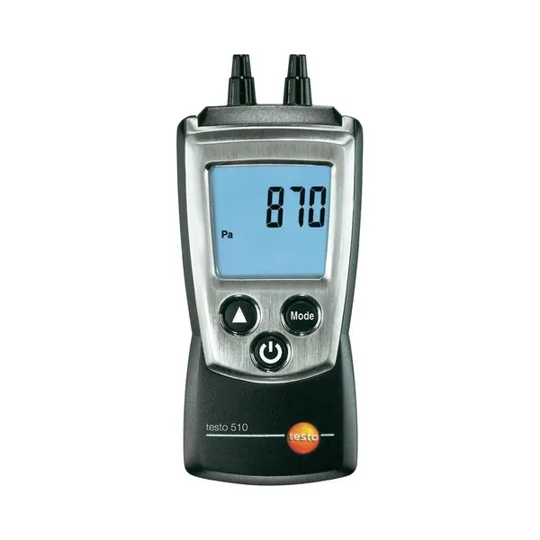 Testo - 510 Druck-messgerät Luftdruck 0 - 100 Hpa Magnetische Rückseite thumbnail