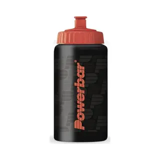 Powerbar - Sports Bottle - 500 Ml - Black - Leak-Proof And Dishwasher-Safe, Bpa-Free