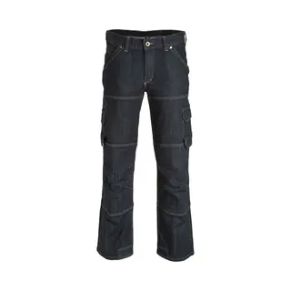 Fhb Wilhelm Stretchjeans Werkbroek 22659 - ZwartBlauw - 56