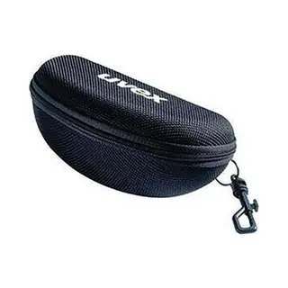 Uvex Brillenetui 9954600 Textiletui Hartschalen - Etui Mit Karabinerhaken - Schwarz