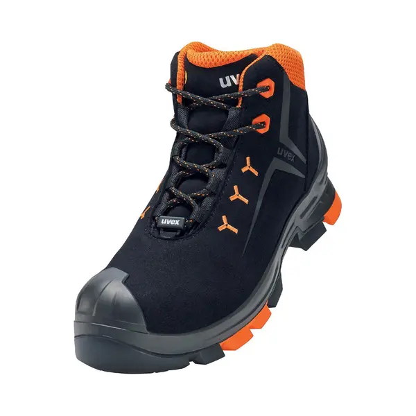 Uvex Schnürstiefel Schwarz/orange Uvex 2, S3, Eu-schuhgröße, 39 thumbnail
