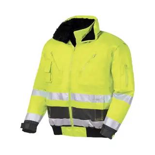 Big Arbeitsschutz Vancouver Jacke Schwarz, Grau, Gelb