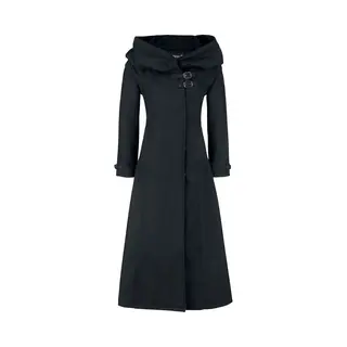 Gothicana By Emp Cinderella Winter Coat Black