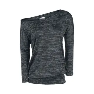 Red By Emp Fast And Loose Long-sleeve Shirt Black Grey