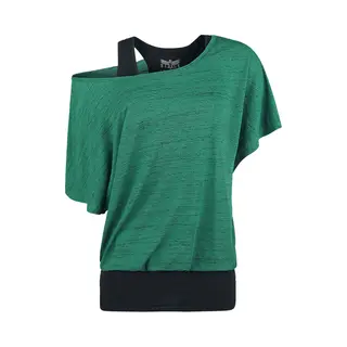 Black Premium By Emp When The Heart Rules The Mind T-Shirt Grün Schwarz In M