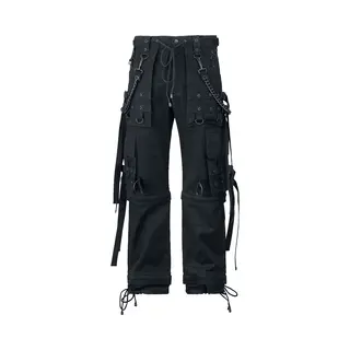 Gothicana By Emp Abaddon Cargo Trousers Black
