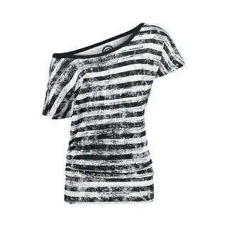 Red By Emp Can You Read My Mind T-Shirt Schwarz Weiß In 4XL