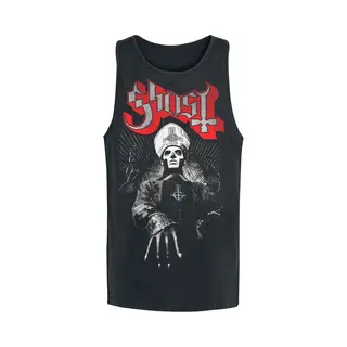 Ghost Ring Photo Tanktop Black