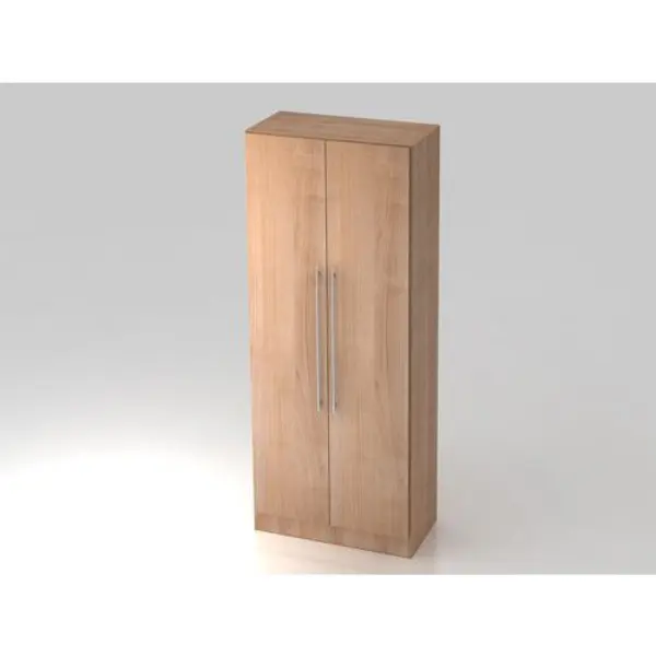 Mcbuero.de Garderobenschrank Solid 5OH BxTxH 80x42x200, 4cm Griff Re Nu thumbnail