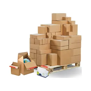 Colompac CP154.302015 Paket Verpackungsbox Braun 20 Stück(e)