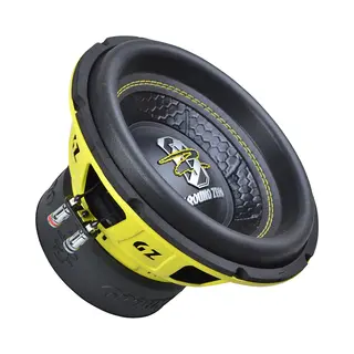 Ground Zero Gziw 10XSPL-D2-25 Cm Passiv Subwoofer Mit 1000 Watt (Rms, 500 Watt)