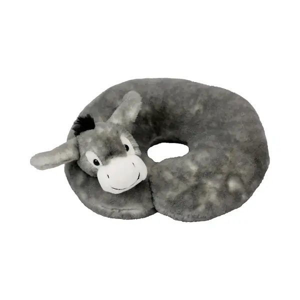 Teddys Rothenburg Inware 7136 - Nackenkissen Esel, Grau, Nackenhörnchen thumbnail