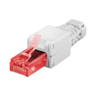 Goobay Werkzeugfreier RJ45-Stecker Cat 6 Utp ungeschirmt