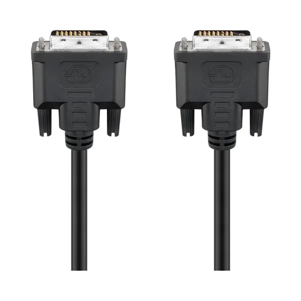Goobay 50851 Dvi-Kabel 2 m Dvi-D Schwarz thumbnail