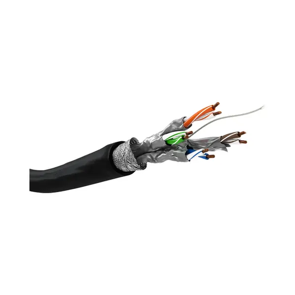 Goobay 52768 Netzwerkkabel Schwarz 100 m Cat7 S/Ftp (S-Stp) thumbnail