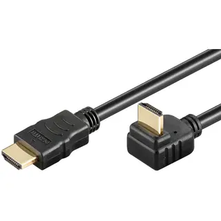 Goobay 61272 Hdmi kabel 1 m Hdmi Type A (Standaard) Zwart