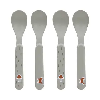 Lässig 1310067588 Besteck für Kleinkinder Löffel für Kleinkinder Olive Zellulose, Polypropylen (Pp)