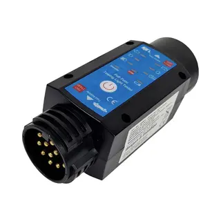 Berger & Schröter 13-polige Tester Voor Aanhangwagenverlichting Met Oplaadbare Batterij