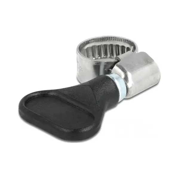 DeLOCK 19510 slangklem Zwart Vlinderklem thumbnail