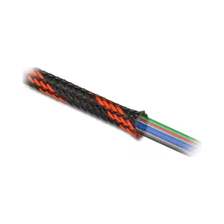 DeLOCK 20738 kabelkous Zwart, Rood