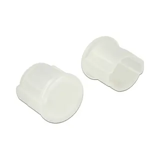 DeLOCK 64022 stopcontactbeveiliging Bnc Transparant 10 stuk(s)
