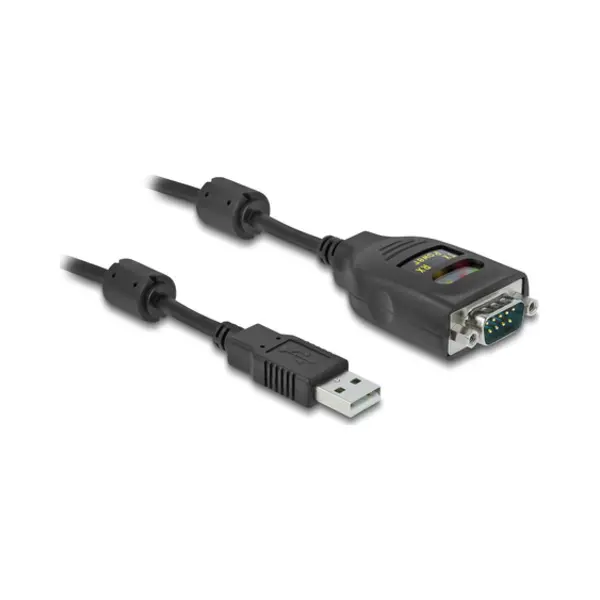 DeLOCK Adapter Usb 2.0 Typ-A zu Seriell Rs-232 D-Sub 9 Pin 2,5 kV Galvanische Isolation 2 m thumbnail