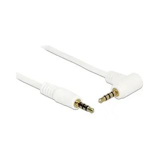 DeLOCK 84736 Audiokabel 0,5 m 3,5mm Weiß