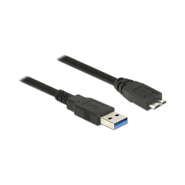 DeLOCK 85073 Usb-kabel Usb 3.2 Gen 1 (3.1 Gen 1) 1,5 m Usb A Micro-Usb B Zwart thumbnail