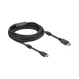 DeLOCK Aktives DisplayPort 1.2 zu Hdmi Kabel 4K 60 Hz 10 m