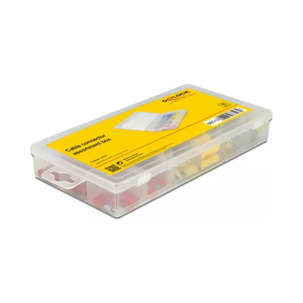 DeLOCK Kabelverbinder Sortiment Box 170-teilig farbig thumbnail