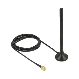 DeLOCK 89490 network antenna Omni-directional antenna Sma 2 dBi