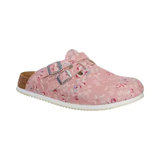 Birkenstock Damen Clogs Kay Sl Birko-Flor Schmal 39 Eu Schmal Field Rosa