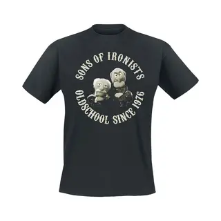 The Muppets Sons Of Ironists T-Shirt Black