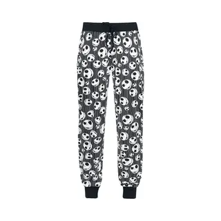 The Nightmare Before Christmas Jack Skellington - Skulls Pyjama Pants Black