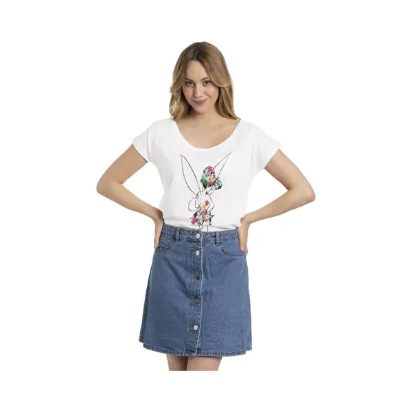 Peter Pan Tinker Bell - Flower Power T-Shirt White thumbnail