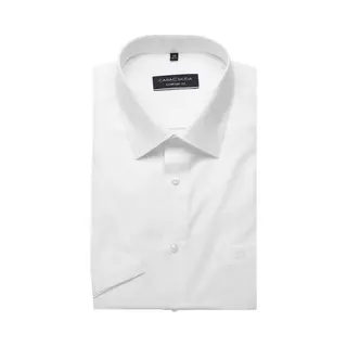 Casa Moda Overhemd Korte Mouw Wit