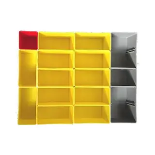 L-Boxx 6000010086 storage box accessory Grey, Red, Yellow Inset box set