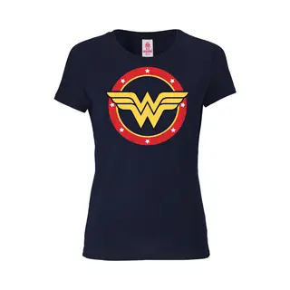 Logoshirt T-Shirt Wonder Woman Circle Logo