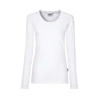 Hakro Women's Long-Sleeved Performance Top, Weiß, L