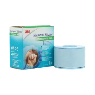 3M Micropore Silicone Professional Care Plaster 2.5cm X 5m