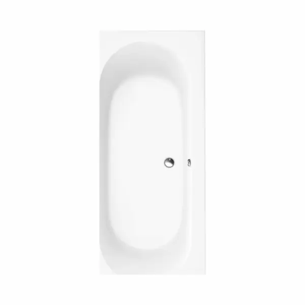 Villeroy & Boch V&B Rechteck-Badewanne O.Novo 180x80cm, Weiß, Ablauf Mittig thumbnail