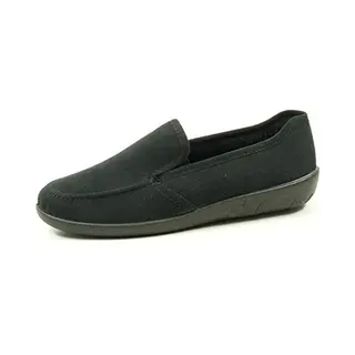 Rohde Ballerup 2224-90 Damen Hausschuhe Ballerinas Schurwolle Weite G, Größe, 36 Eu, Farbe, Schwarz