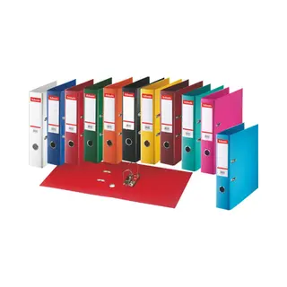 Esselte Plastik-Ordner Standard, Din A4, 75 Mm, Sortiert