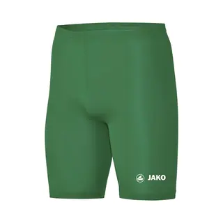 Jako Unterziehhose Kinder Tight Basic 2.0 Sportgrün 152 - Elastische Fahrradhose Kinder Aus Polyester, Radlerhose Kinder Mit Elastischem Bund,