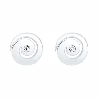 Elli Women's 925 Sterling Silver Xilion Cut Earrings