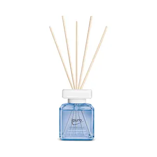 ipuro Essentials sunny beachtime geurverspreider Geurfles Glas, Kunststof Blauw, Wit