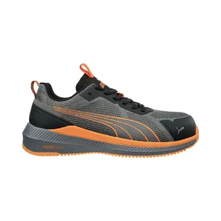 Puma Safety Slide Low S1PS Sicherheitsschuh Esd – Atmungsaktiv, Metallfrei, Vegan – Rutschfeste Arbeitsschuhe Mit Fiberglaskappe - Größe 47 –