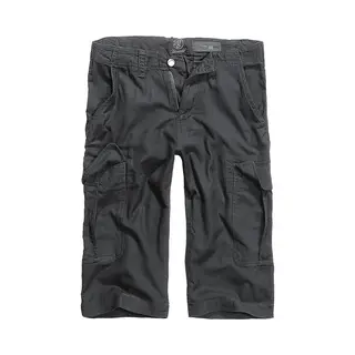 Brandit Havannah Vintage Shorts Frauen Short Schwarz S 100% Baumwolle Basics, Festival