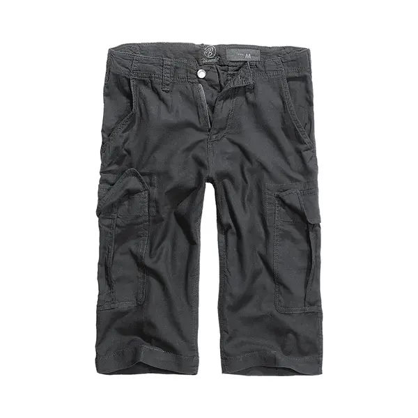 Brandit Havannah Vintage Shorts Frauen Short Schwarz S 100% Baumwolle Basics, Festival thumbnail
