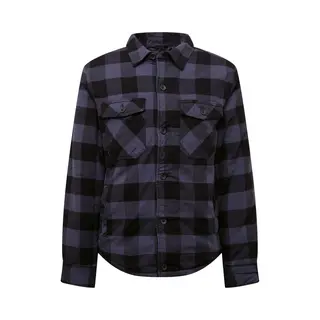 Brandit Lumber Jacket, Farbe, Black/grey, Größe, M
